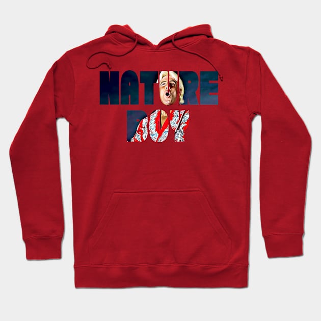 Nature Boy Ric Flair Behind the Letter Hoodie by Tomorrowland Arcade